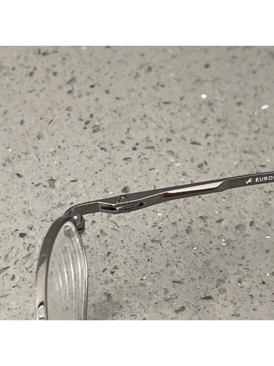 Eurosteel 78 Flex Shiny Gunmetal Eyeglasses main image 7